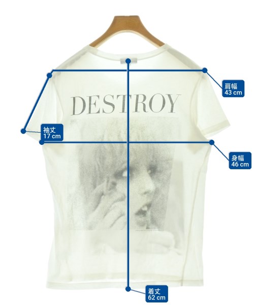LAD MUSICIAN（ラッドミュージシャン）Tシャツ・カットソー 白 サイズ:44(M位) メンズ/2200713694079