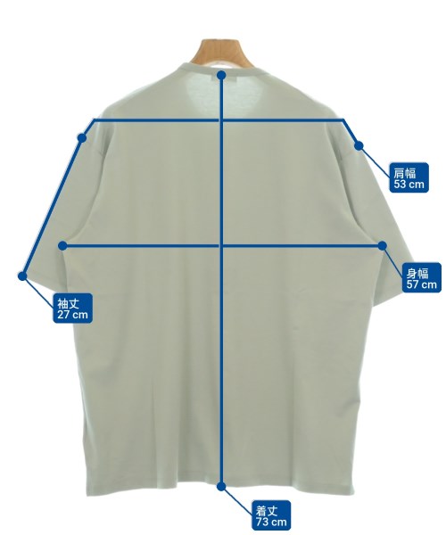 LAD MUSICIAN（ラッドミュージシャン）Tシャツ・カットソー グレー サイズ:-(XXL位) メンズ/2200715544020