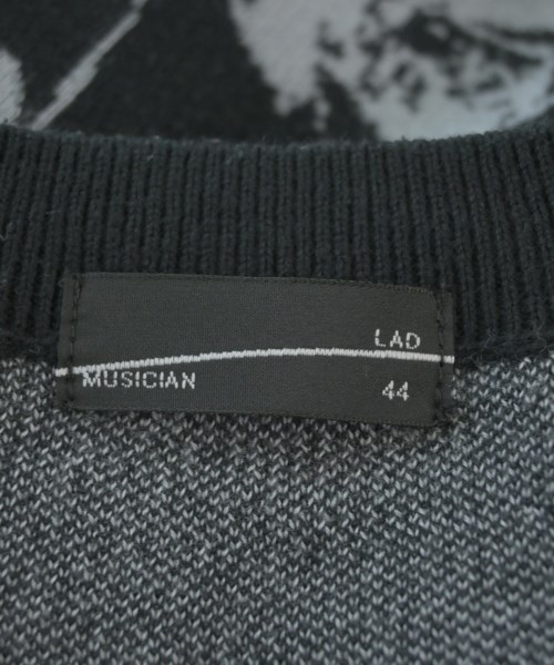 LAD MUSICIAN（ラッドミュージシャン）ニット・セーター 黒 サイズ:44(M位) メンズ/2200645001082