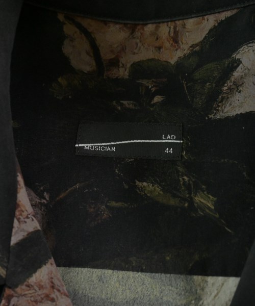 LAD MUSICIAN（ラッドミュージシャン）カジュアルシャツ 黒 サイズ:44(M位) メンズ/2200647235034