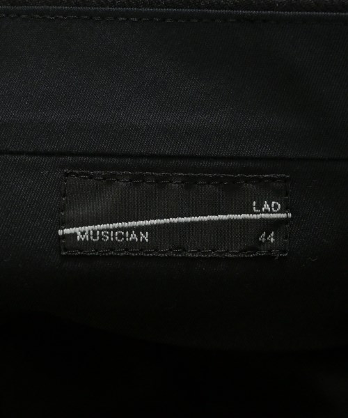 LAD MUSICIAN（ラッドミュージシャン）スラックス 黒 サイズ:44(M位) メンズ/2200642402011