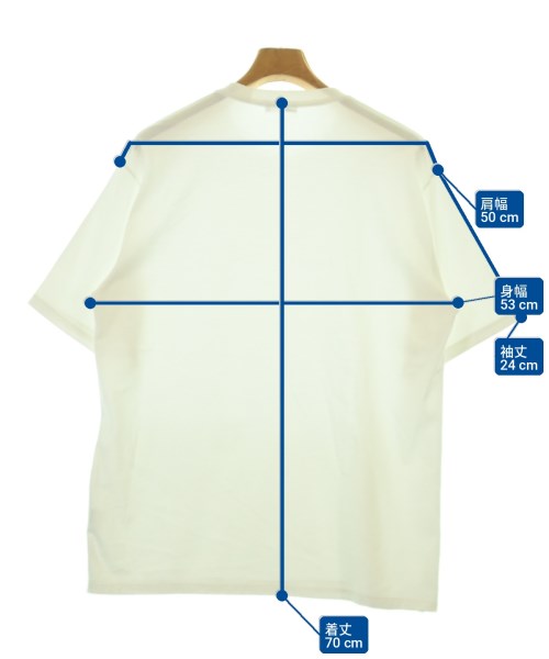 LAD MUSICIAN（ラッドミュージシャン）Tシャツ・カットソー 白 サイズ:46(L位) メンズ/2200702678196