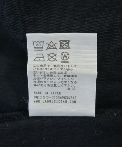 LAD MUSICIAN（ラッドミュージシャン）Tシャツ・カットソー 黒 サイズ:44(M位) メンズ/2200703213099