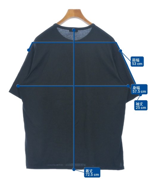 LAD MUSICIAN（ラッドミュージシャン）Tシャツ・カットソー 黒 サイズ:44(M位) メンズ/2200703213099