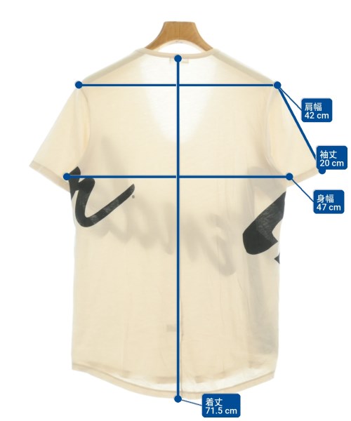 LAD MUSICIAN（ラッドミュージシャン）Tシャツ・カットソー 白 サイズ:44(M位) メンズ/2200695927127
