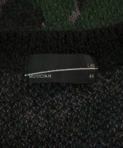 LAD MUSICIAN（ラッドミュージシャン）ニット・セーター 黒 サイズ:44(M位) メンズ/2200667667013