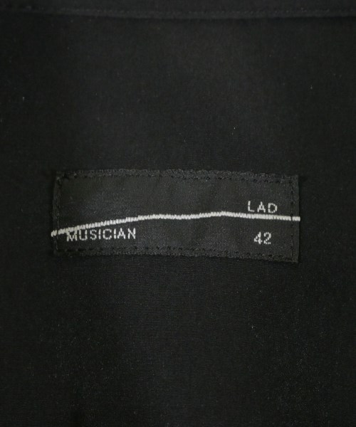 LAD MUSICIAN（ラッドミュージシャン）カジュアルシャツ 黒 サイズ:42(S位) メンズ/2200670839063