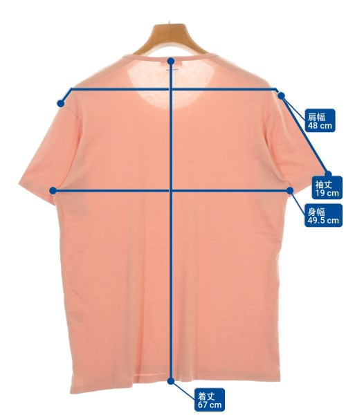 LAD MUSICIAN（ラッドミュージシャン）Tシャツ・カットソー ピンク サイズ:44(M位) メンズ/2200720937022