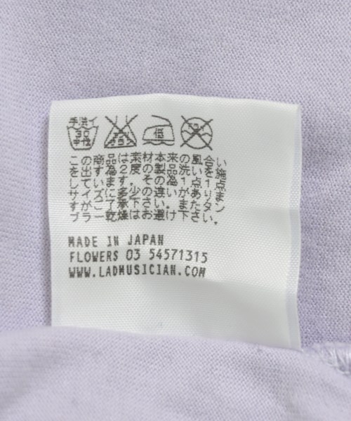 LAD MUSICIAN（ラッドミュージシャン）Tシャツ・カットソー 紫 サイズ:42(S位) メンズ/2200719558030