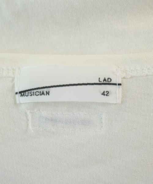 LAD MUSICIAN（ラッドミュージシャン）Tシャツ・カットソー 白 サイズ:42(S位) メンズ/2200720984118