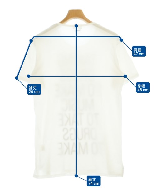 LAD MUSICIAN（ラッドミュージシャン）Tシャツ・カットソー 白 サイズ:42(S位) メンズ/2200720984118