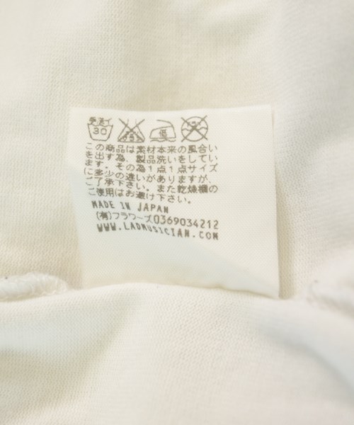 LAD MUSICIAN（ラッドミュージシャン）Tシャツ・カットソー 白 サイズ:42(S位) メンズ/2200720984125