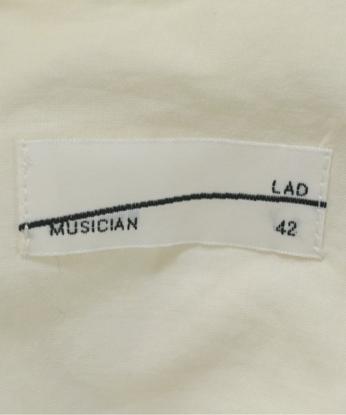 LAD MUSICIAN（ラッドミュージシャン）カジュアルシャツ 白 サイズ:42(S位) メンズ/2200684176017