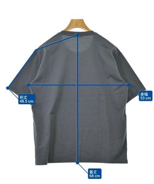 LAD MUSICIAN（ラッドミュージシャン）Tシャツ・カットソー グレー サイズ:44(M位) メンズ/2200685225059