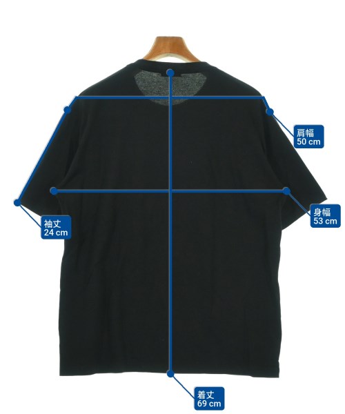 LAD MUSICIAN（ラッドミュージシャン）Tシャツ・カットソー 黒 サイズ:46(L位) メンズ/2200690462203