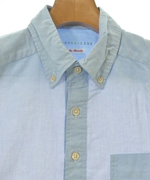 PRIX DE BEAUTE（プリドボテ）カジュアルシャツ 青 サイズ:S メンズ/2200612077140