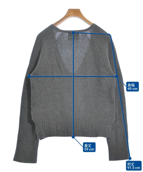 YMC（ワイエムシー）ニット・セーター グレー サイズ:S メンズ/2200622402307