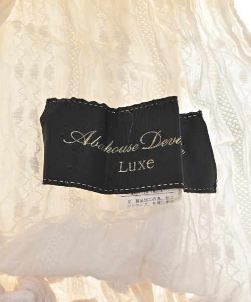 abahouse devinette（アバハウス　ドウヴィネット）ストール 白 サイズ:- レディース/2200632967063