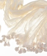 abahouse devinette（アバハウス　ドウヴィネット）ストール 白 サイズ:- レディース/2200632967063