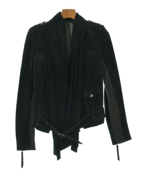 5351 POUR LES FEMMES(５３５１　ファム)ライダース 黒 サイズ:2(M位)/2200657365042