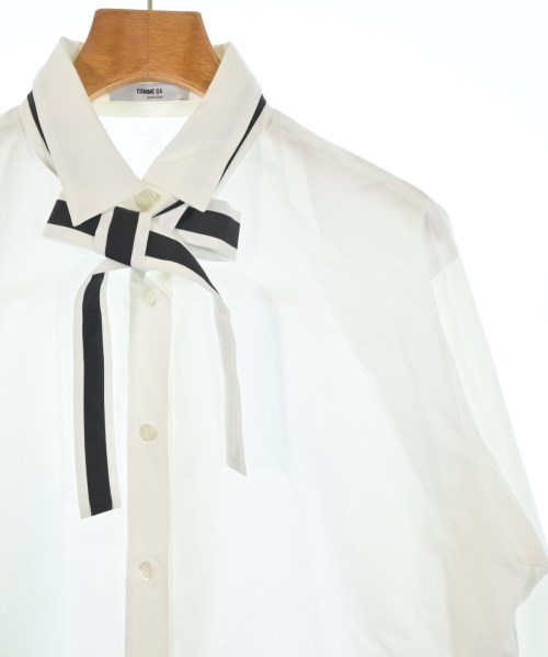 COMME CA DU MODE（コムサデモード）カジュアルシャツ 白 サイズ:9(M位) レディース/2200620000147