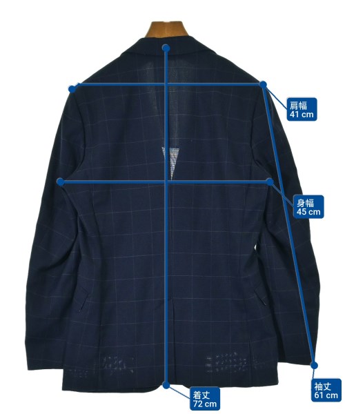 Aba house（アバハウス）カジュアルジャケット 紺 サイズ:2(M位) メンズ/2200625184064