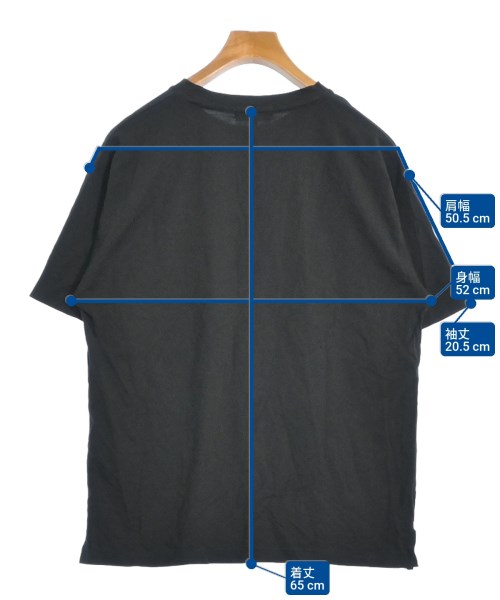 Aba house（アバハウス）Tシャツ・カットソー 黒 サイズ:48(L位) メンズ/2200625313075