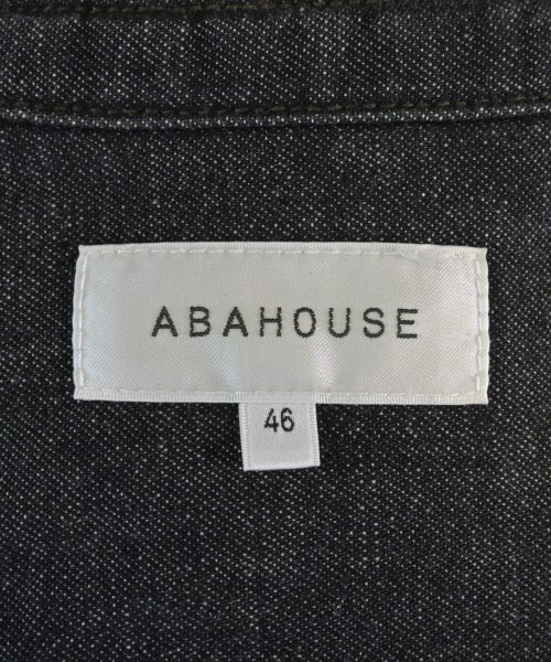 Aba house（アバハウス）カジュアルシャツ 黒 サイズ:46(M位) メンズ/2200616956052