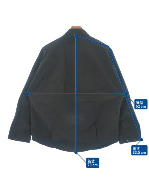 Aba house（アバハウス）カジュアルシャツ 黒 サイズ:46(M位) メンズ/2200679580065