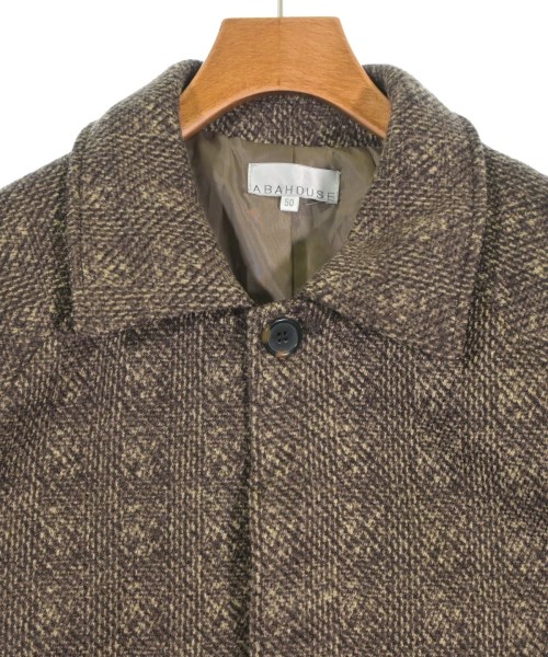 Aba house（アバハウス）ステンカラーコート 茶 サイズ:50(XL位) メンズ/2200661674017