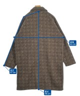 Aba house（アバハウス）ステンカラーコート 茶 サイズ:50(XL位) メンズ/2200661674017