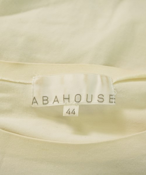Aba house（アバハウス）Tシャツ・カットソー 白 サイズ:44(S位) メンズ/2200644919029