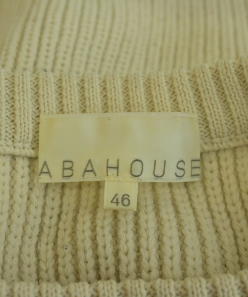 Aba house（アバハウス）ニット・セーター ベージュ サイズ:46(M位) メンズ/2200667279032