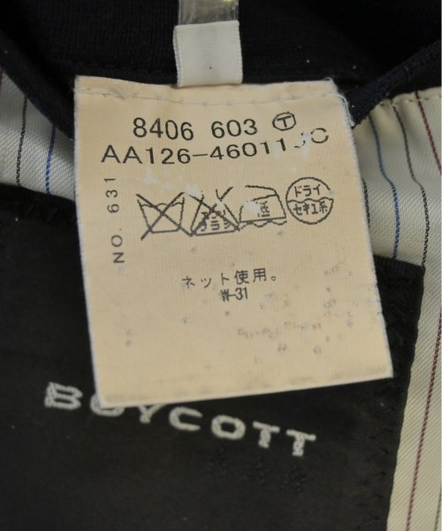 BOYCOTT（ボイコット）カジュアルジャケット 紺 サイズ:2(M位) メンズ/2200536343017