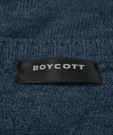 BOYCOTT（ボイコット）ニット・セーター 青 サイズ:3(L位) メンズ/2200689422034