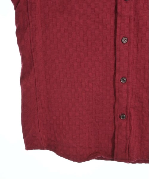 TAKEO KIKUCHI（タケオ　キクチ）カジュアルシャツ 赤 サイズ:1(S位) メンズ/2200423352023