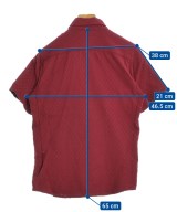 TAKEO KIKUCHI（タケオ　キクチ）カジュアルシャツ 赤 サイズ:1(S位) メンズ/2200423352023