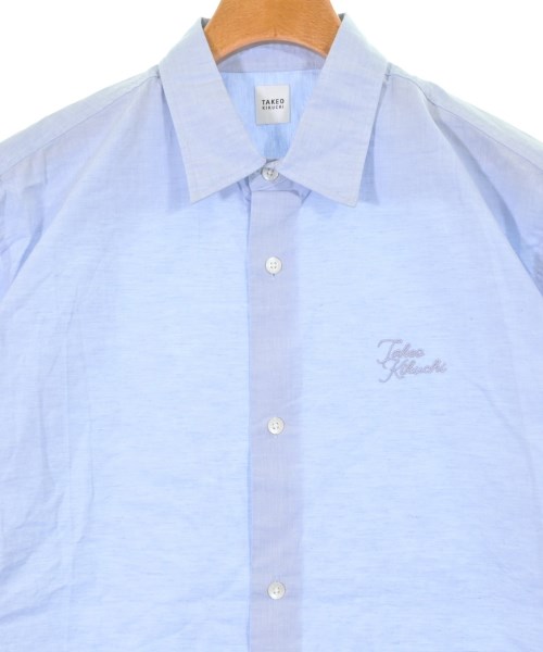 TAKEO KIKUCHI（タケオ　キクチ）カジュアルシャツ 青 サイズ:2(M位) メンズ/2200619262068