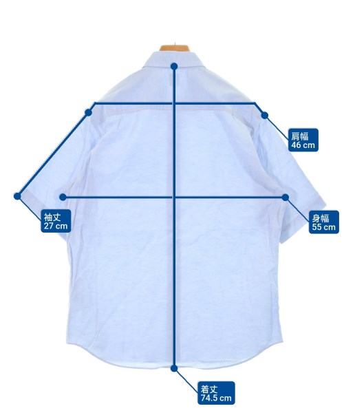 TAKEO KIKUCHI（タケオ　キクチ）カジュアルシャツ 青 サイズ:2(M位) メンズ/2200619262068