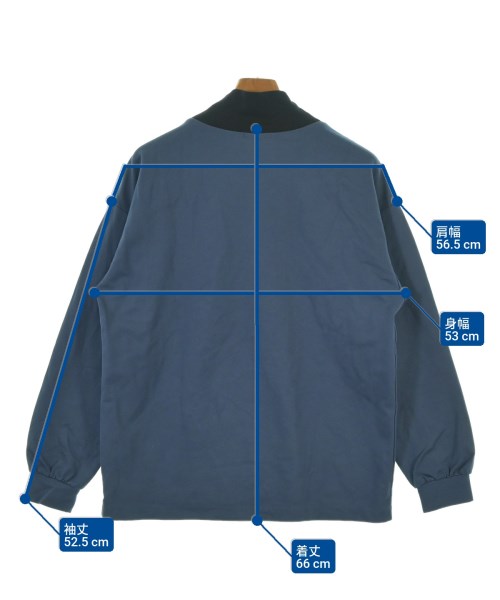 TAKEO KIKUCHI（タケオ　キクチ）スウェット 青 サイズ:M メンズ/2200638371024