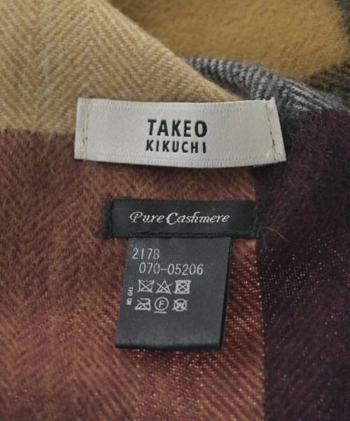 TAKEO KIKUCHI（タケオ　キクチ）マフラー その他（柄物・カラフル） サイズ:- レディース/2200630078044