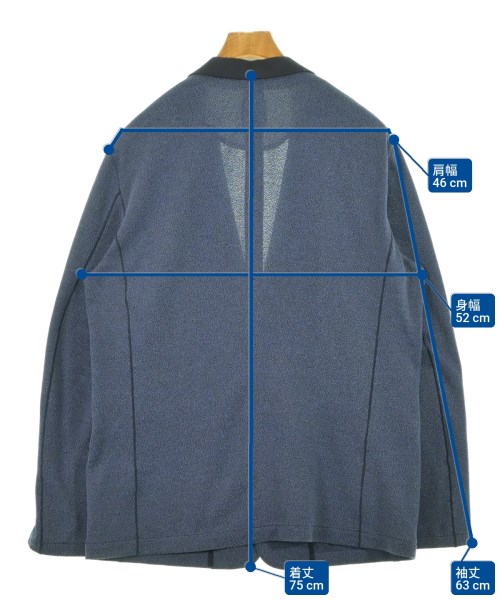 TAKEO KIKUCHI（タケオ　キクチ）カジュアルジャケット 紺 サイズ:4(XL位) メンズ/2200552805018