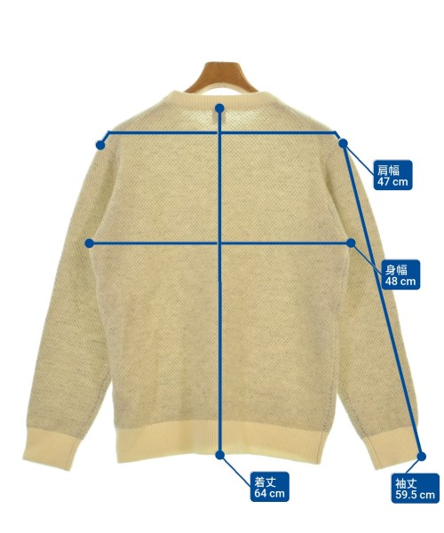 TAKEO KIKUCHI（タケオ　キクチ）ニット・セーター ベージュ サイズ:2(M位) メンズ/2200615224053