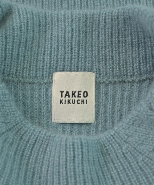 TAKEO KIKUCHI（タケオ　キクチ）ニット・セーター 青 サイズ:2(M位) メンズ/2200615224060