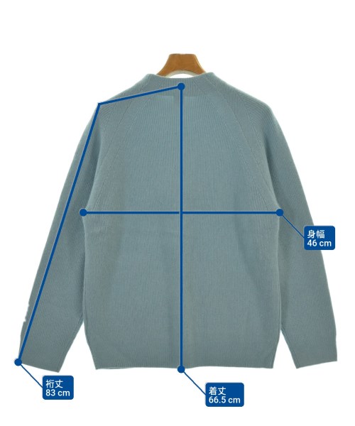 TAKEO KIKUCHI（タケオ　キクチ）ニット・セーター 青 サイズ:2(M位) メンズ/2200615224060