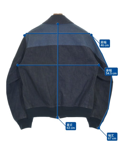 TAKEO KIKUCHI（タケオ　キクチ）ブルゾン 紺 サイズ:2(M位) メンズ/2200625658022