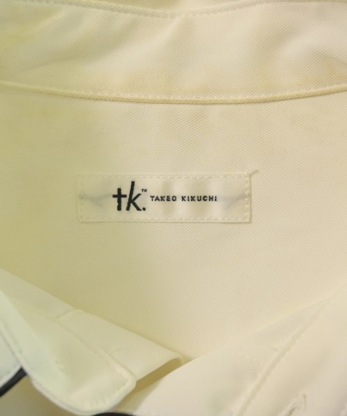 TAKEO KIKUCHI（タケオ　キクチ）カジュアルシャツ 白 サイズ:L メンズ/2200618720071