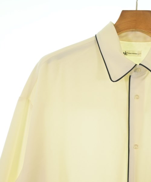 TAKEO KIKUCHI（タケオ　キクチ）カジュアルシャツ 白 サイズ:L メンズ/2200618720071