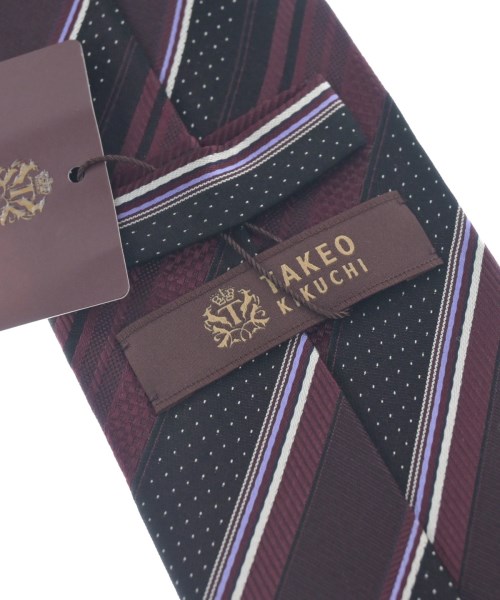 TAKEO KIKUCHI（タケオ　キクチ）ネクタイ 赤 サイズ:- メンズ/2200612660212