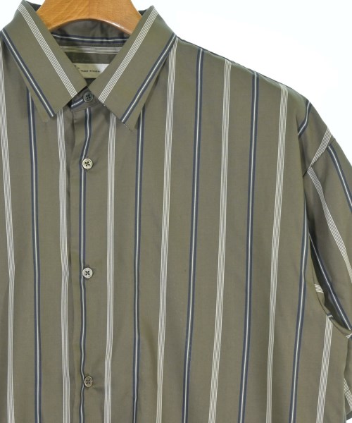TAKEO KIKUCHI（タケオ　キクチ）カジュアルシャツ カーキ サイズ:M メンズ/2200672901102